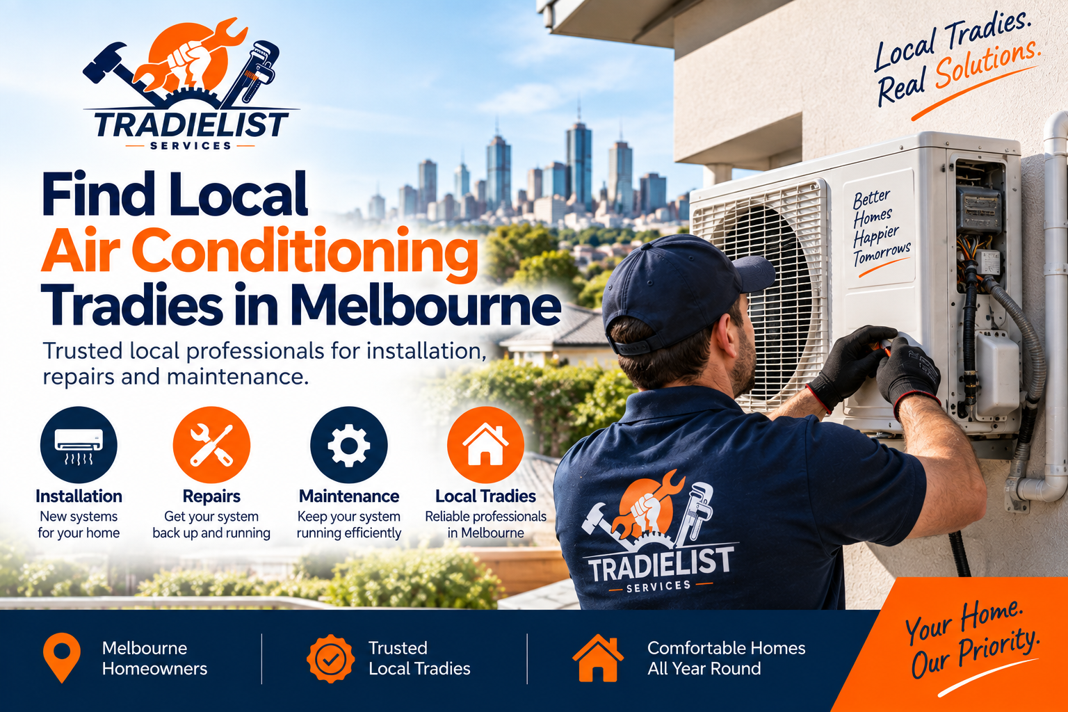 Local Air Conditioning Melbourne | Find a Tradie